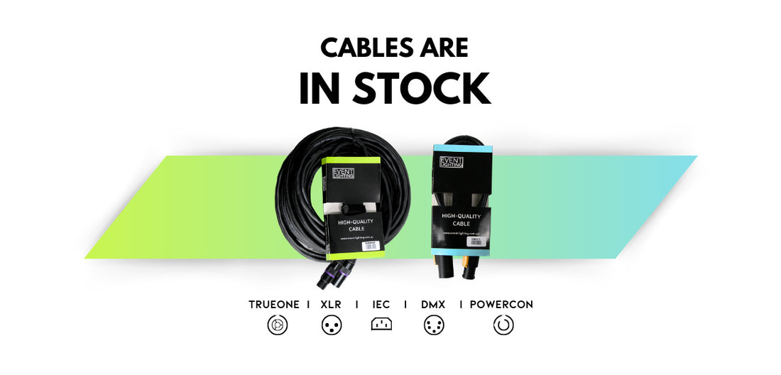 Cables are in stock