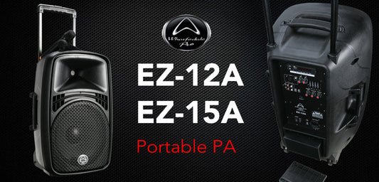 Now Stocked: Wharfedale Pro EZ Series - Battery Portable PA System