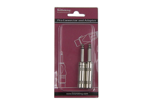 JACKTS - Pair of Jack TS male plugs