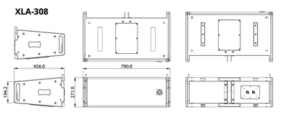 Wharfedale Pro XLA-308 - Passive Line Array Element