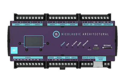 DINA-DR1 DIN Rail Mounted Lighting Controller