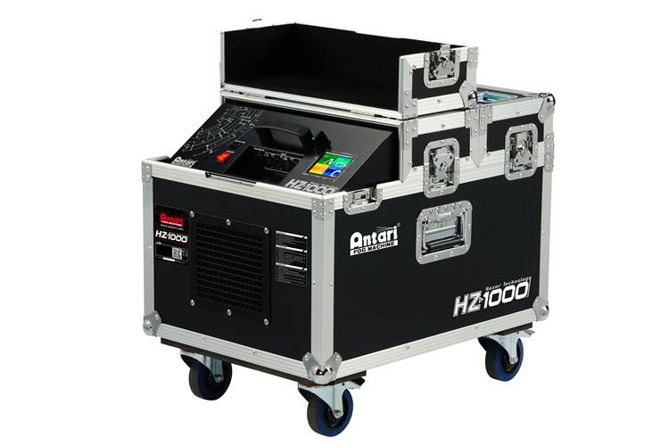 Antari HZ1000 Haze Machine open in road case