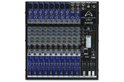 Wharfedale Pro SL824USB - 8 channel Mixing Console